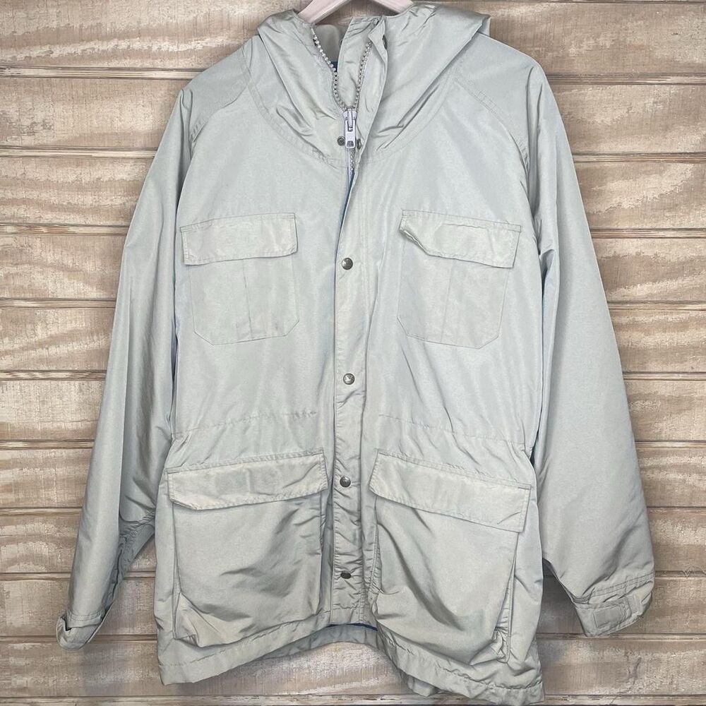 Vintage L.L.Bean Hooded Waxed Canvas Parka — Outdoor Heritage Jacket  Size: XL